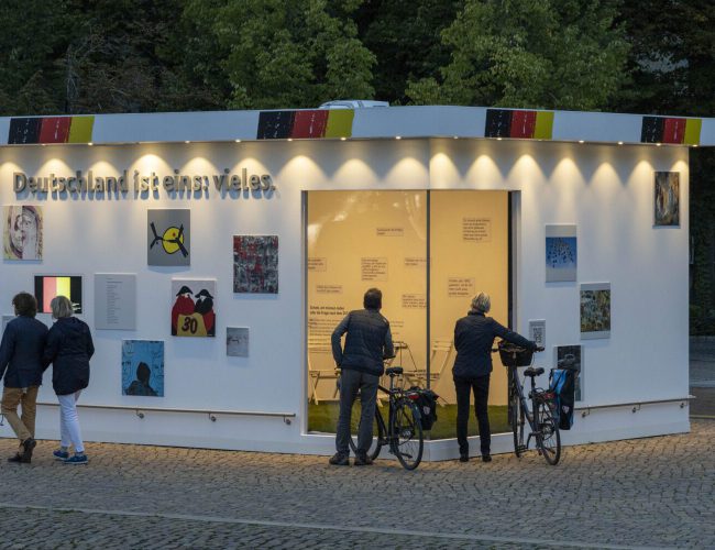 Außenansicht am Abend